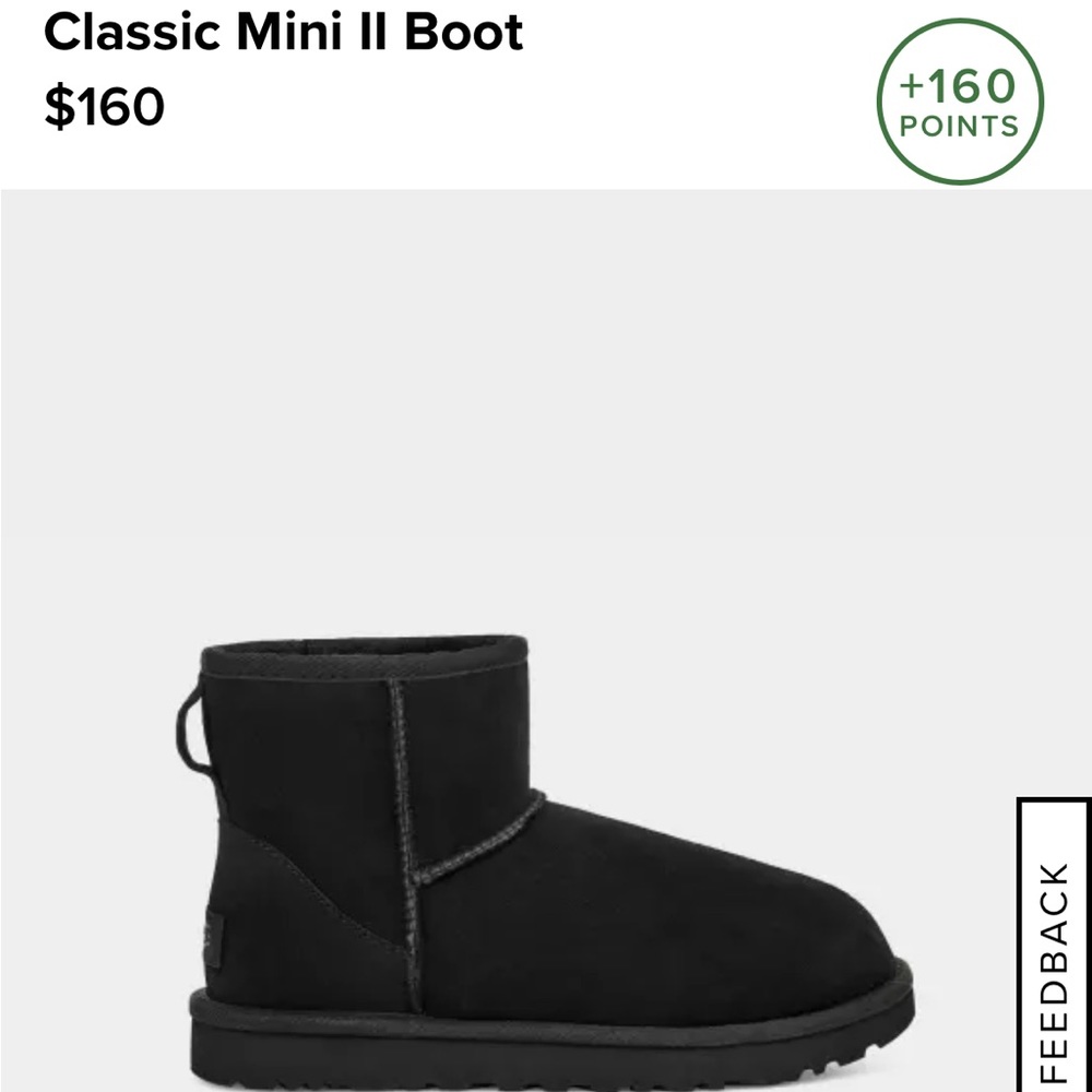 Ugg classic mini.